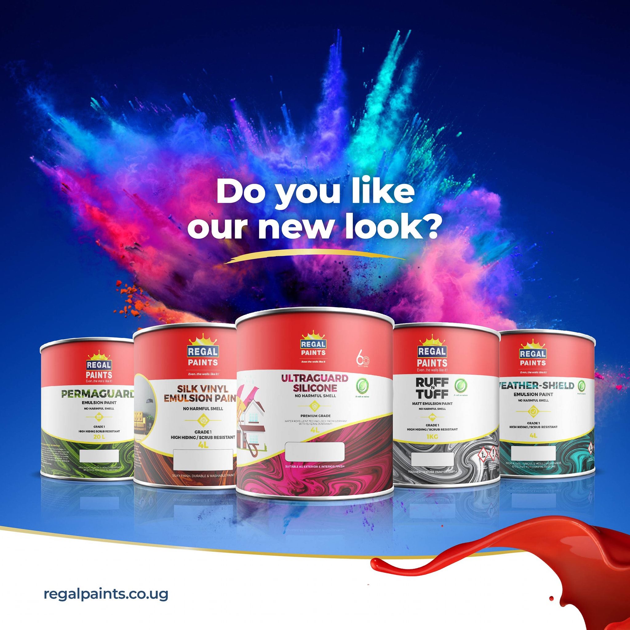 New Look, same great paint - Regal Paints - Mbarara News